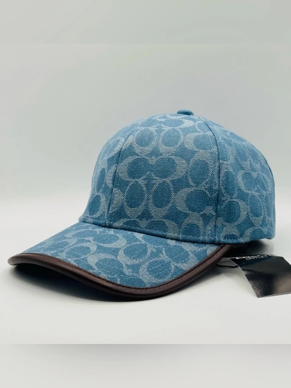 Coach NWT Denim Baseball Cap